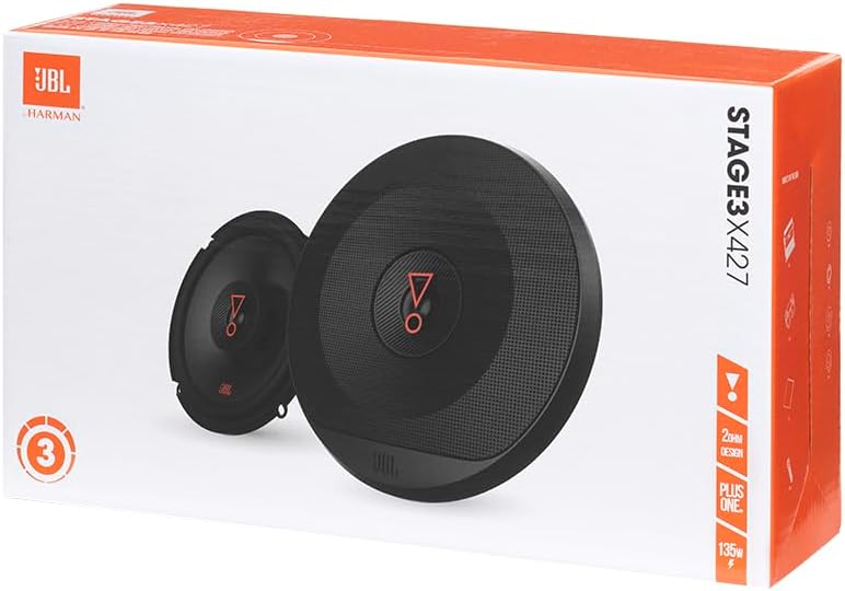 JBL STAGE3 427 - 4" 2-Way Coaxial Speaker 300W Total Power