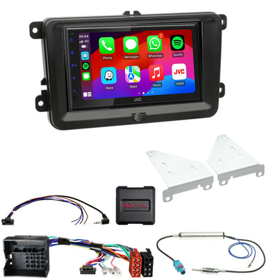 JVC KW-M595DBT - 6.8” CarPlay Android Stereo Upgrade for VW Scirocco III (13) 2008-2014