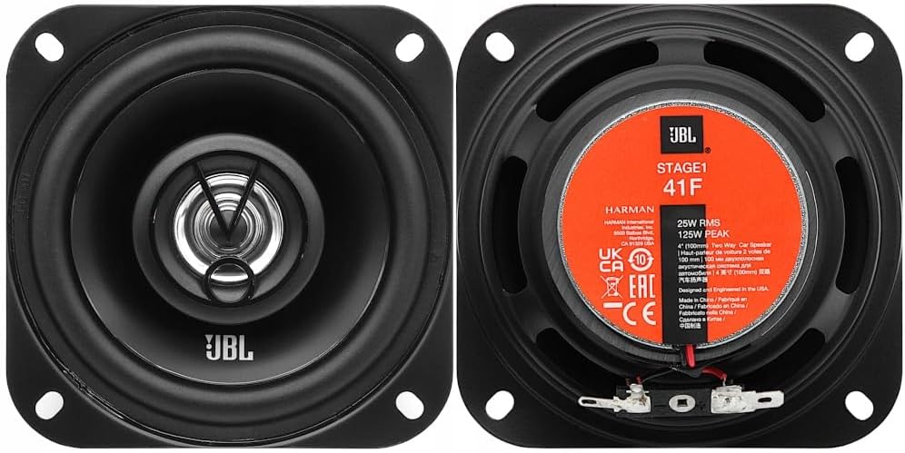 JBL Stage1 41F - 4" 100mm 2-Ways Coaxial Car Speaker 125W