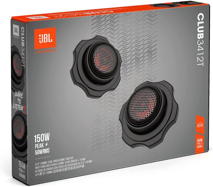JBL Club 3412T - Club Series Edge-Driven Dome Tweeters