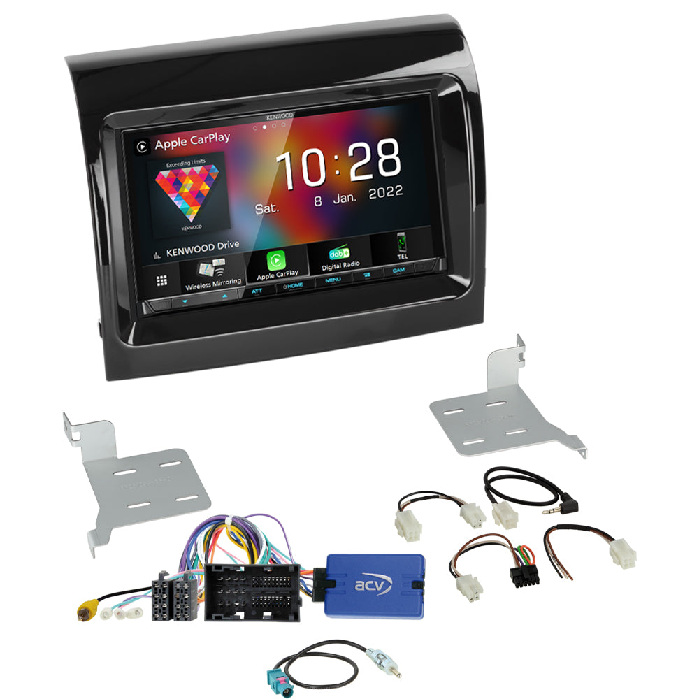 Kenwood DMX8021DABS Stereo Upgrade for Peugeot Boxer 2014 - 2023