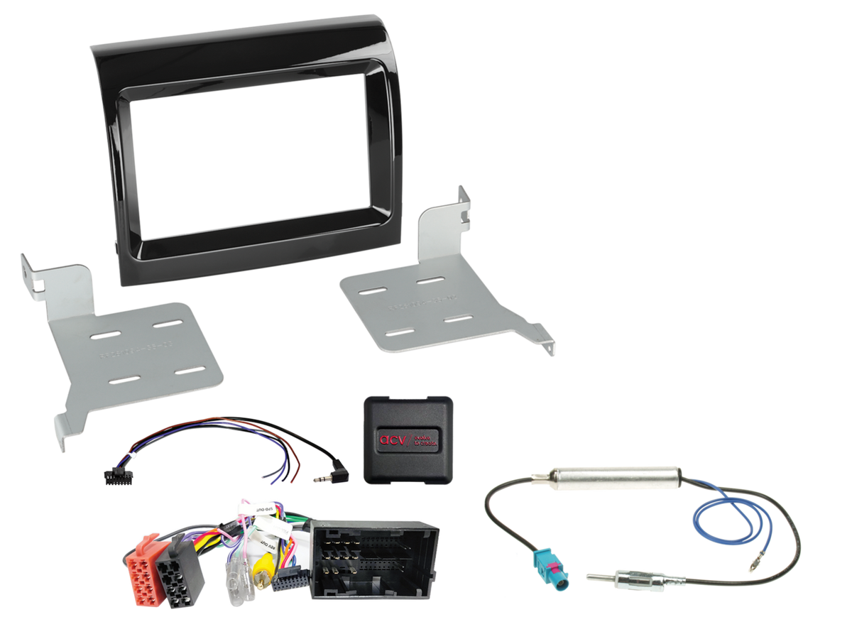 ACV AKPE09 Peugeot Boxer 250 2014> Complete Double Din Stereo Fitting Kit