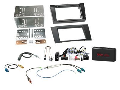 ACV 621190-28-2 Mercedes CLS E-Class Complete Double Din Stereo Fitting Kit (Fibre)