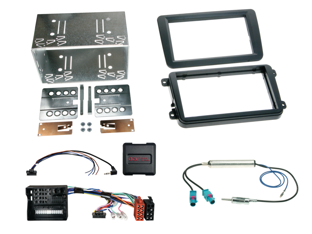 ACV AKVW26 - VW MIB-PQ Models 2015-2021 Complete Double Din Fitting Kit