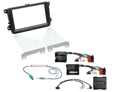 ACV AKVW1718 - VW Combined 40 Pin/52 Pin Models Complete Double Din Fitting Kit