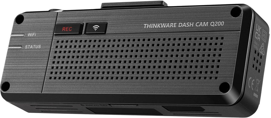 Thinkware Q200 - 2 Ch Front & Rear Dash Cam 32GB inc Hardwire Kit & GPS