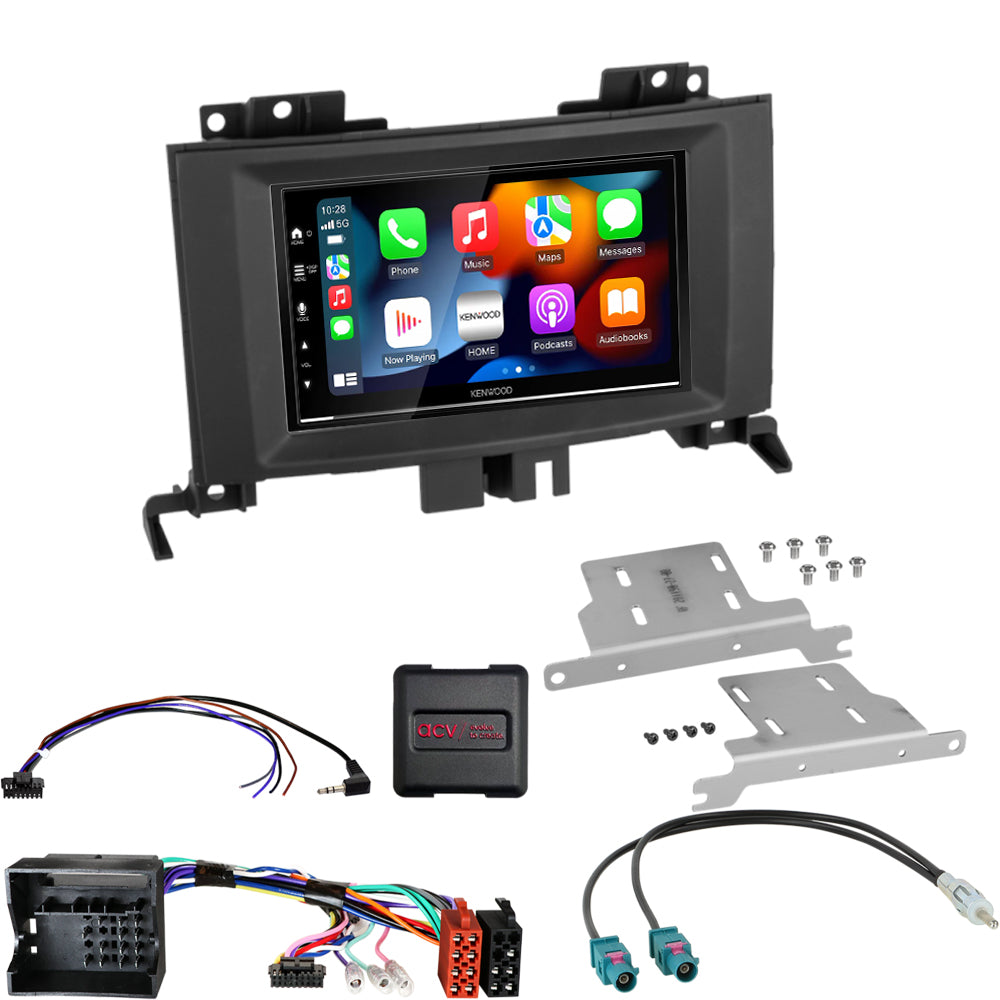 Kenwood DMX7722DABS CarPlay™ & Android Auto USB Mirroring Stereo for Mercedes Sprinter (W906)