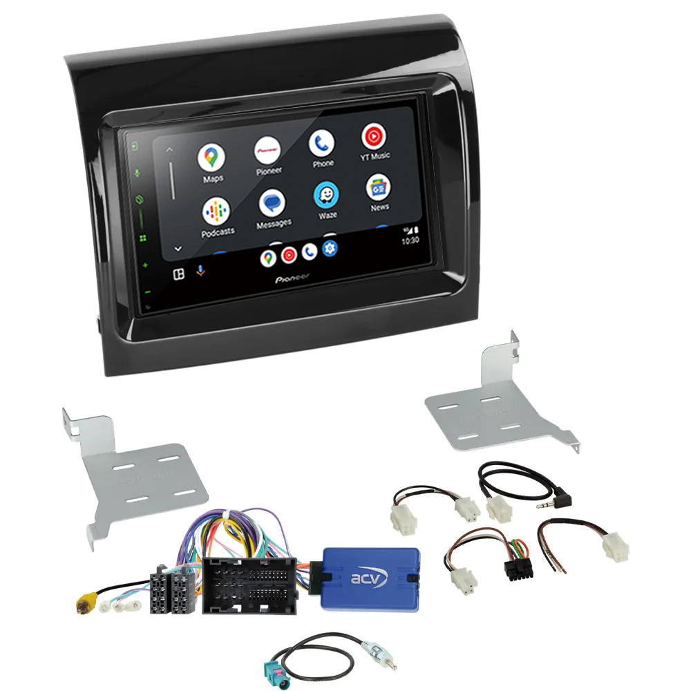 Pioneer SPH-DA77DAB - 6.8” Wireless CarPlay Android Stereo Upgrade for Vauxhall Movano Cargo 3 2021-2024