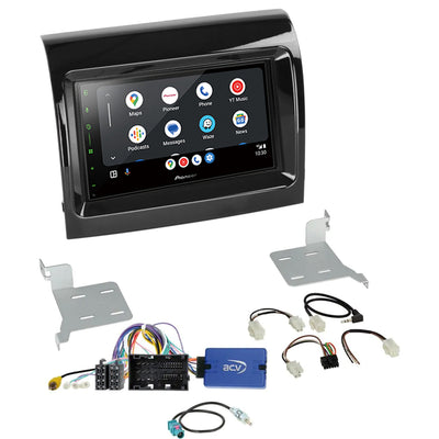 Pioneer SPH-DA77DAB - 6.8” Wireless CarPlay Android Stereo Upgrade for Vauxhall Movano Cargo 3 2021-2024