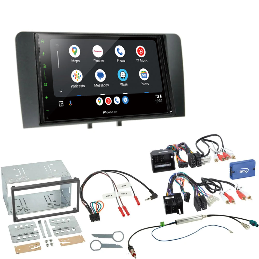 Pioneer SPH-DA77DAB - 6.8” Wireless CarPlay Android Stereo Upgrade for A3 8P 2003-2012