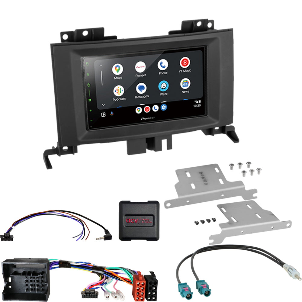 Pioneer SPH-DA77DAB - 6.8” Wireless CarPlay Android Stereo Upgrade for VW Crafter I