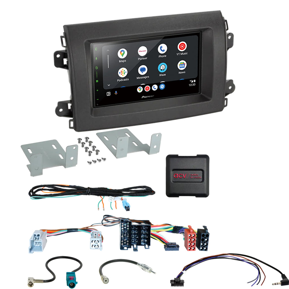 Pioneer SPH-DA77DAB - 6.8” Wireless CarPlay Android Stereo Upgrade for Fiat Ducato 8 Series 2021>
