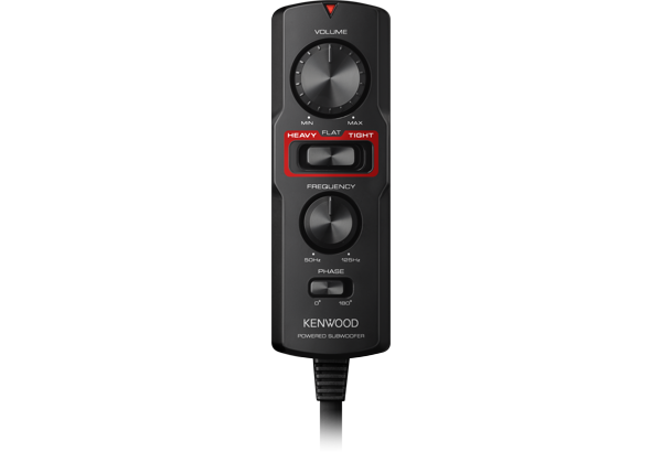 Kenwood KSC-PSW7EQ - Active Compact Powered Subwoofer 160W
