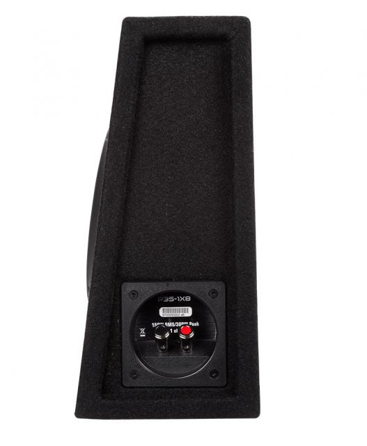 Rockford Fosgate P3S-1X8 - 8" Shallow P3 Loaded Subwoofer Enclosure 300W