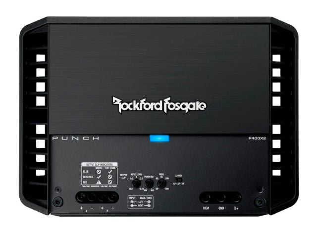 Rockford Fosgate Punch P400X2 - 2/1Channel Bridgeable Car Amplifier 400W