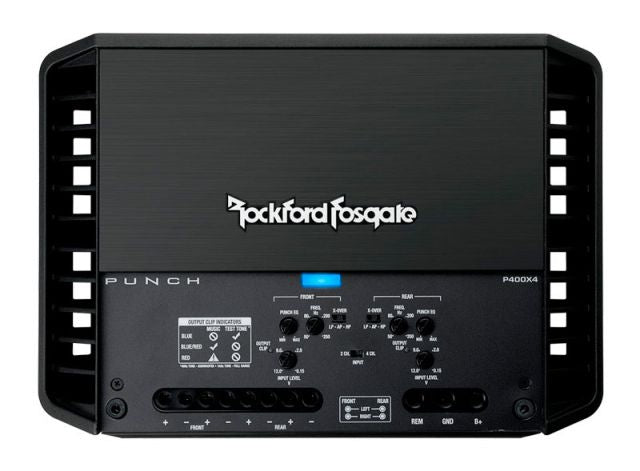 Rockford Fosgate Punch P400X4 - 400 Watt 4-Channel Amplifier