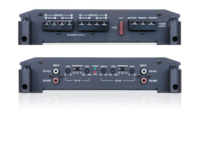 Alpine BBX-F1200 - 4/2 Channel Class-A/B Bridgeable Amplifier 600W