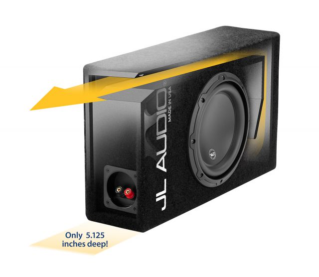 JL Audio CP108LG-W3v3 - 8" PowerWedge Subwoofer in Slot Port Box