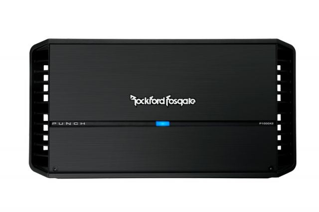 Rockford Fosgate Punch P1000X2 - 2 Channel Bridgeable Car Amplifier 1000W