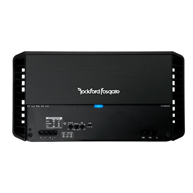 Rockford Fosgate Punch P1000X2 - 2 Channel Bridgeable Car Amplifier 1000W
