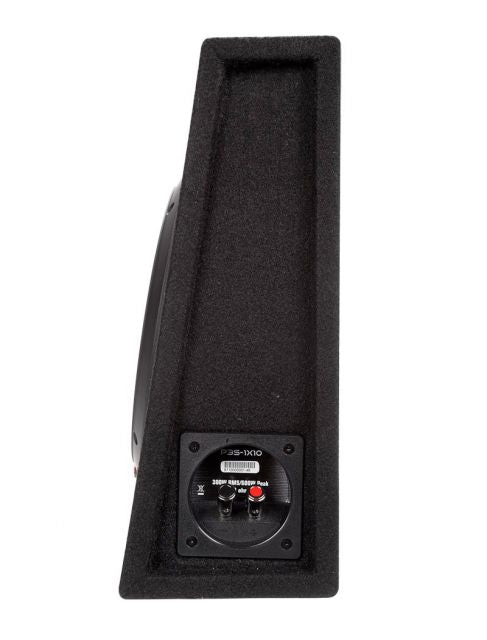 Rockford Fosgate P3S-1X10 - Single P3 10" Shallow Loaded Enclosure 600 Watts