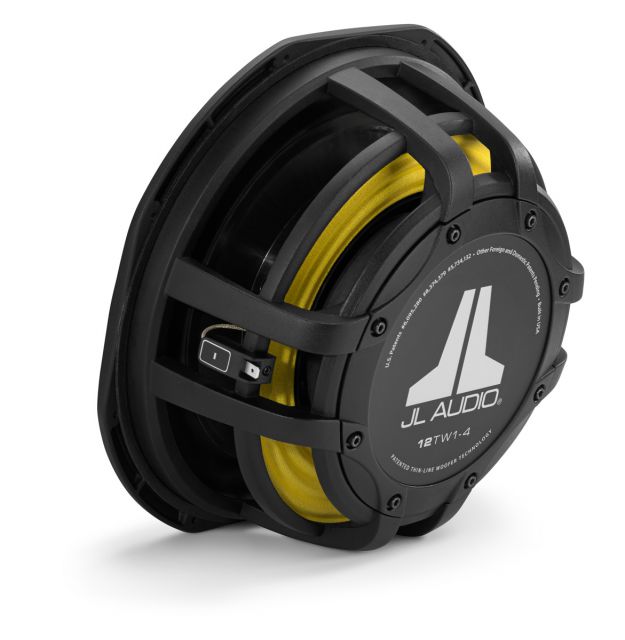 JL Audio 12TW1-4 - 12" Shallow Mount Subwoofer 300 Watts RMS