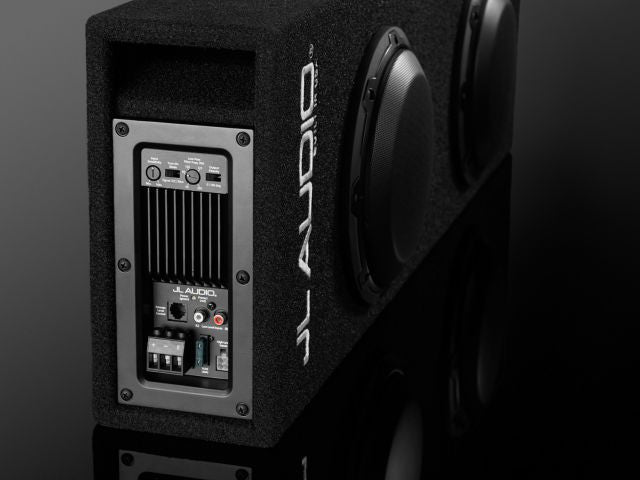 JL Audio ACP208LG-W3v3 - Dual 8" Active Micro Ported Subwoofer Enclosure
