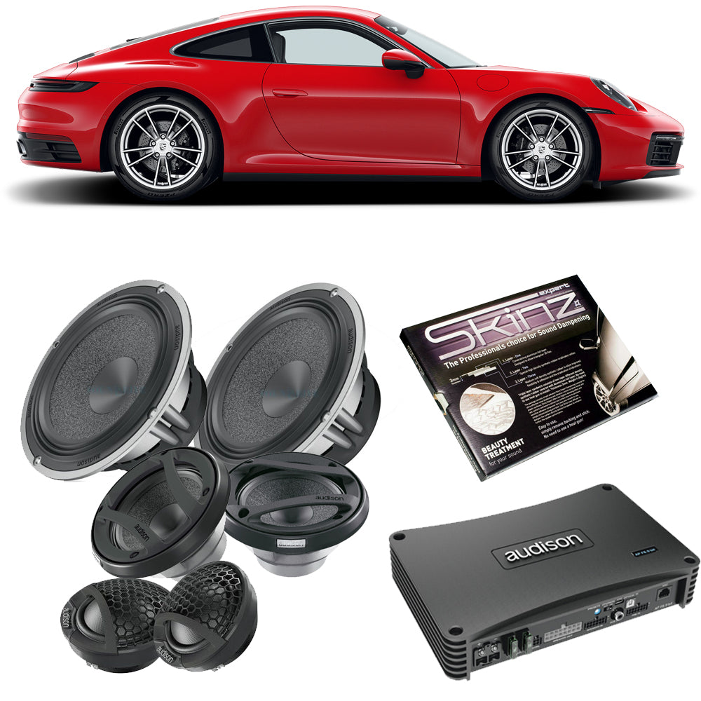 Bespoke Car Audio VOCE Speaker Upgrade For Porsche 991 (992) Carrera S 4S Targa GTS Turbo GT3 RS