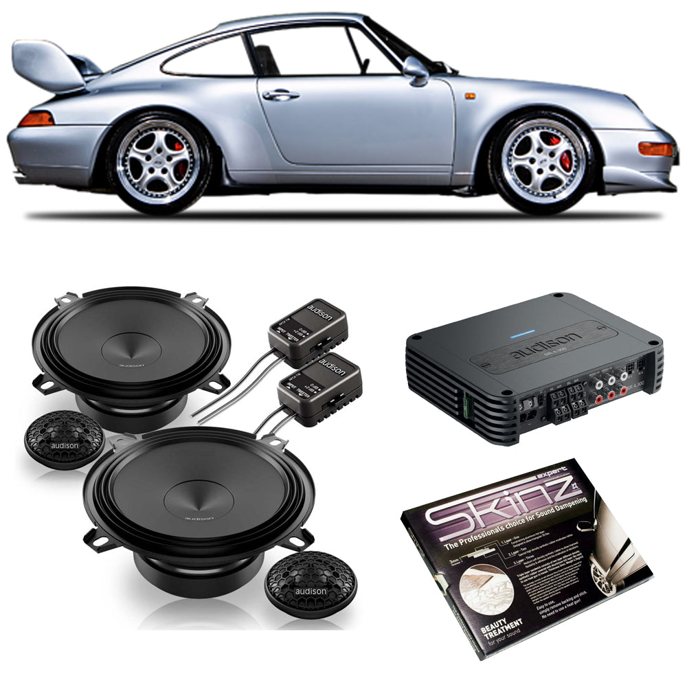 Bespoke Car Audio Speaker Upgrade for 911 (993) Carrera RS 4S S Targa Turbo S GT2