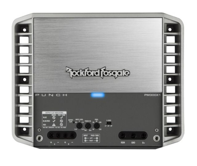 Rockford Fosgate Punch PM300X1 - Full-Range Mono Marine Amplifier 300 Watts