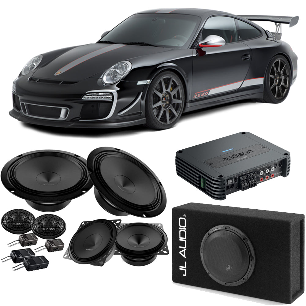 Bespoke Car Audio Upgrade for Porsche 911 997 Gen2 Targa Carrera S 4S GT2 GT3