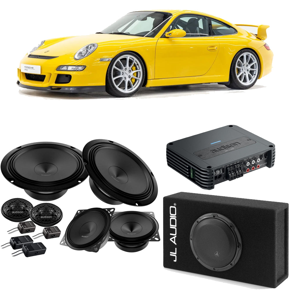 Bespoke Car Audio Upgrade for Porsche 911 997 Gen1 Targa Carrera S 4S GT2 GT3