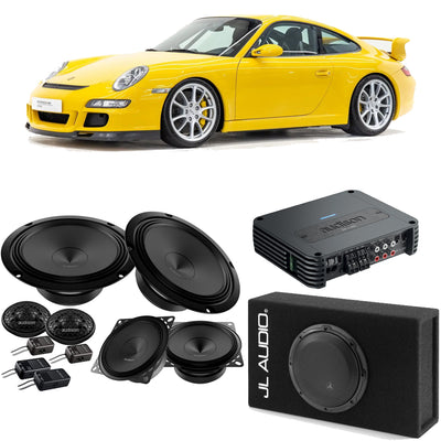 Bespoke Car Audio Upgrade for Porsche 911 997 Gen1 Targa Carrera S 4S GT2 GT3