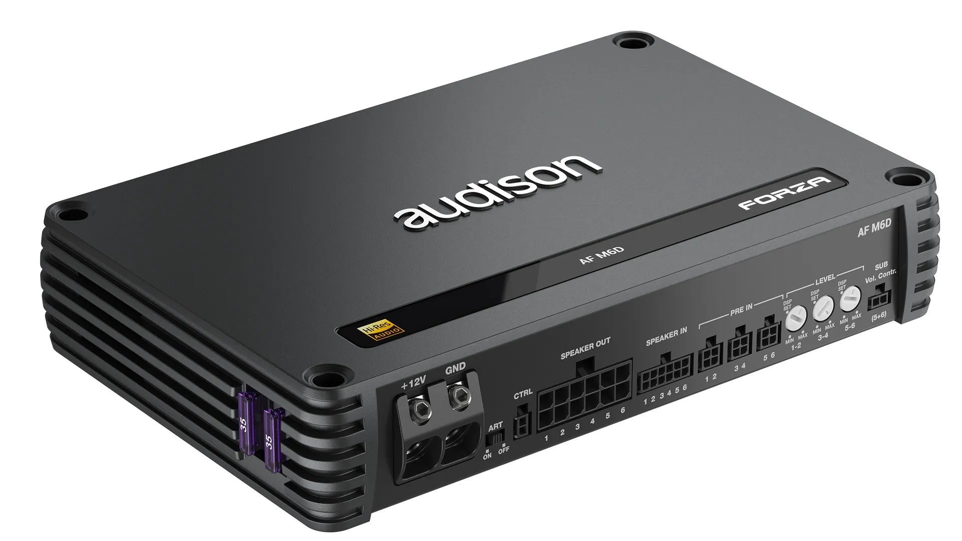 Audison AF M6D - Forza 6 Channel D-Class Amplifier 6 x 220W @ 2ohm