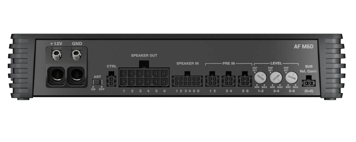 Audison AF M6D - Forza 6 Channel D-Class Amplifier 6 x 220W @ 2ohm