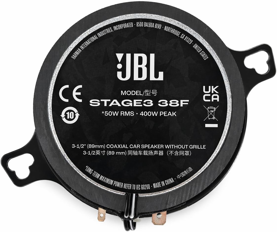 JBL Stage3 38F - Gen2 3.5″ 2 Way Coaxial Car Speaker 400W