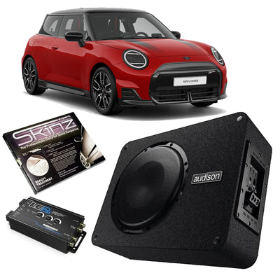 Audison Bass Prima 8" Complete Subwoofer Upgrade For Mini Electric Cooper JCW