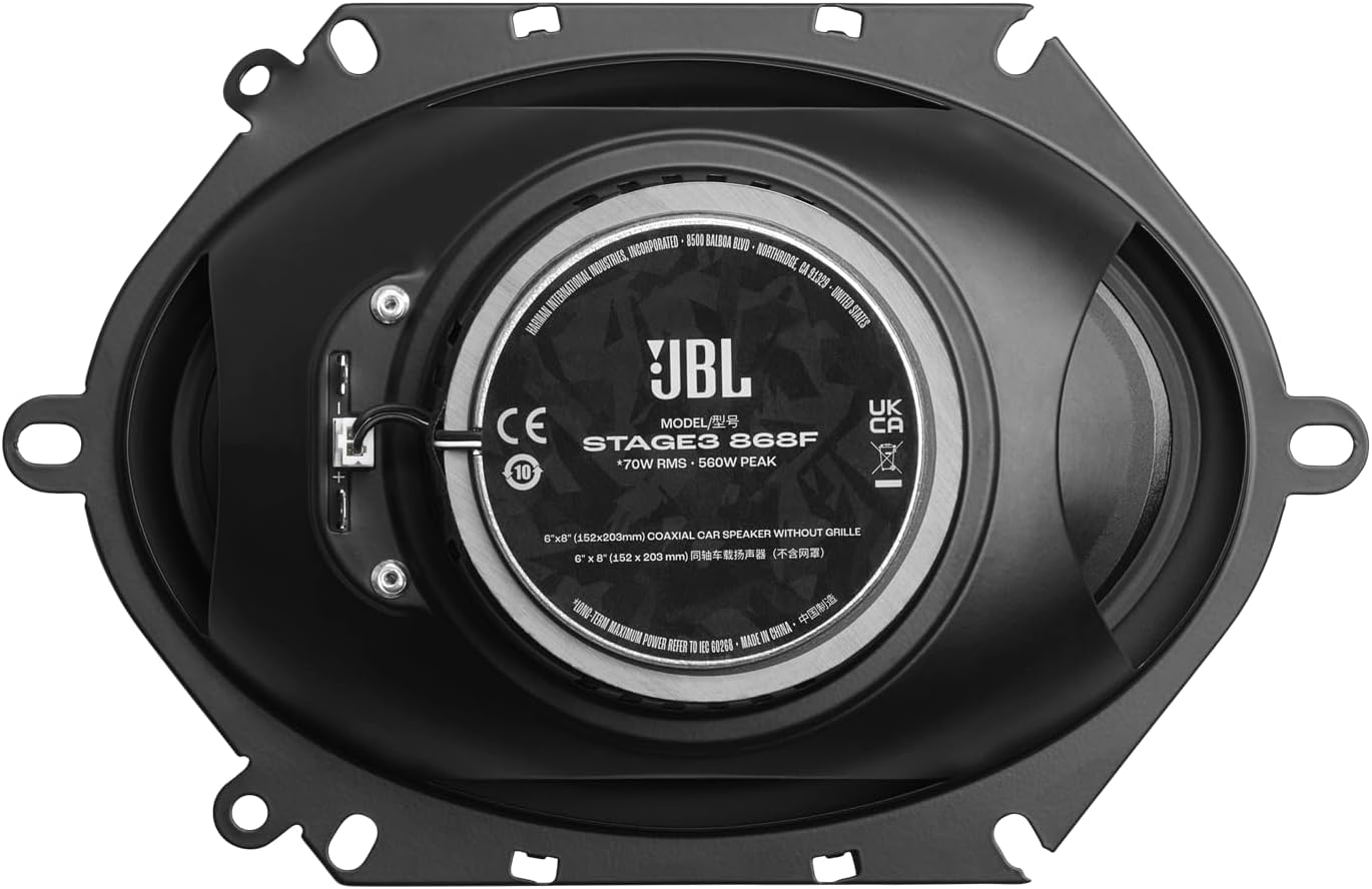 JBL STAGE3 868F - Gen2 6“x 8” 2 Way Coaxial Speaker 560W