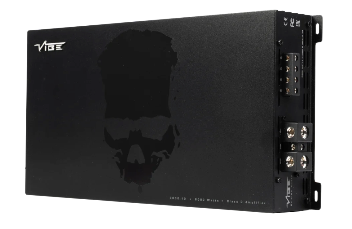 Vibe POWERBOX3000.1D-V6 - Mono Block Car Amplifier 3000W RMS