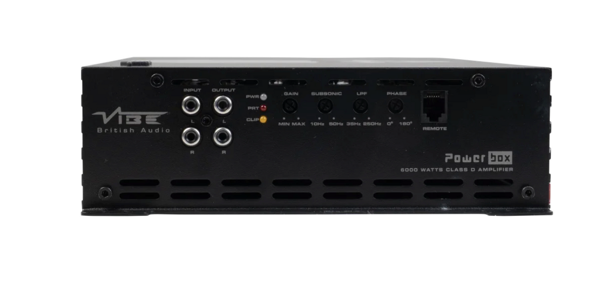 Vibe POWERBOX3000.1D-V6 - Mono Block Car Amplifier 3000W RMS
