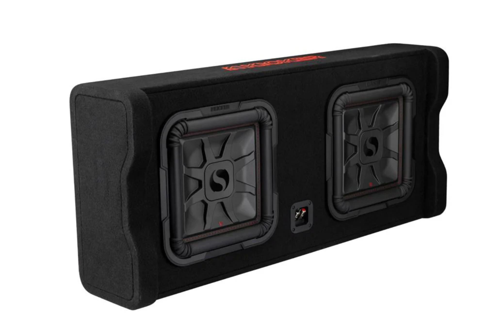 Kicker L7T Twin 12" Down Firing Subwoofer Enclosure 1200W RMS