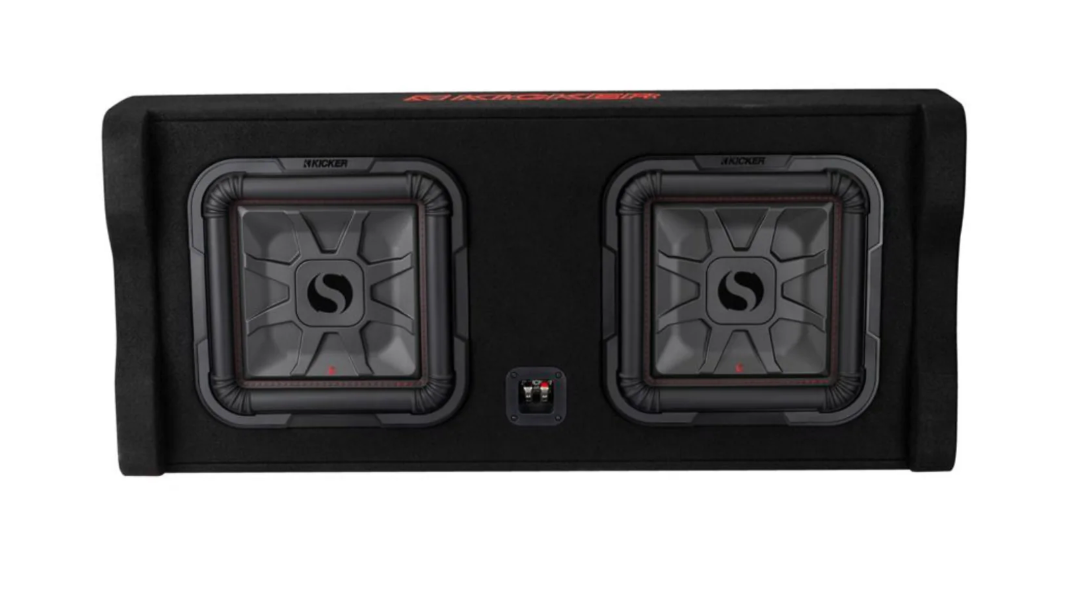 Kicker L7T Twin 12" Down Firing Subwoofer Enclosure 1200W RMS