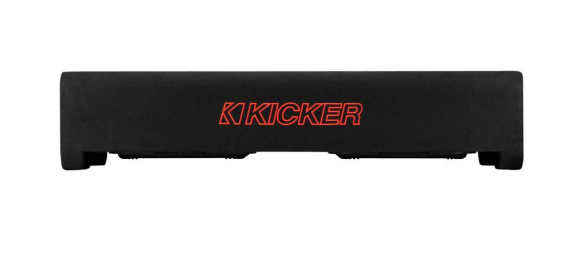 Kicker L7T Twin 12" Down Firing Subwoofer Enclosure 1200W RMS