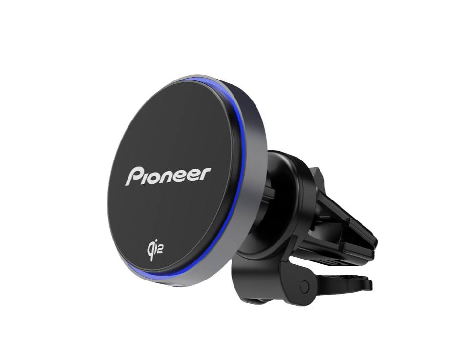 Pioneer SDA-SC400 Qi2 Magnetic MagSafe Car Charger & Smartphone Holder for Air Vent