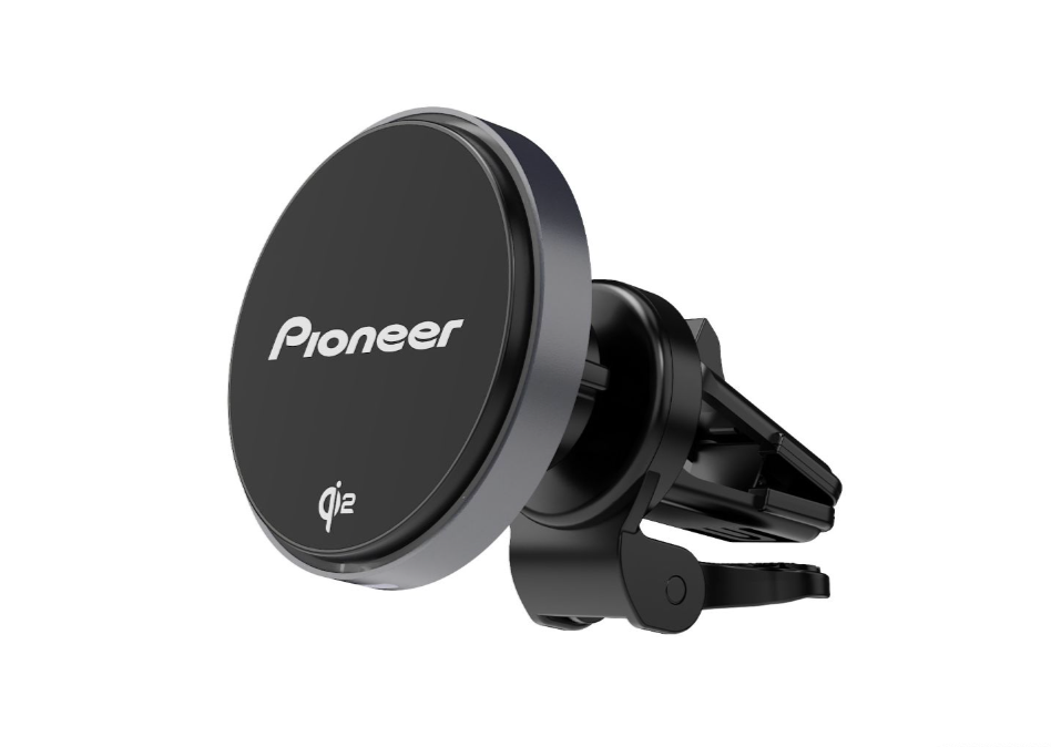 Pioneer SDA-SC400 Qi2 Magnetic MagSafe Car Charger & Smartphone Holder for Air Vent