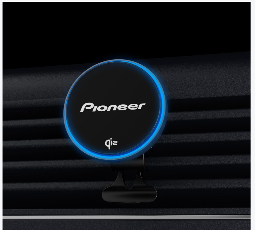 Pioneer SDA-SC400 Qi2 Magnetic MagSafe Car Charger & Smartphone Holder for Air Vent