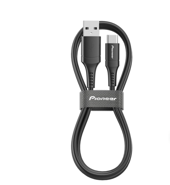 Pioneer CD-U5110AC USB Type-A to USB Type-C Silicone Charging Cable 1 Metre