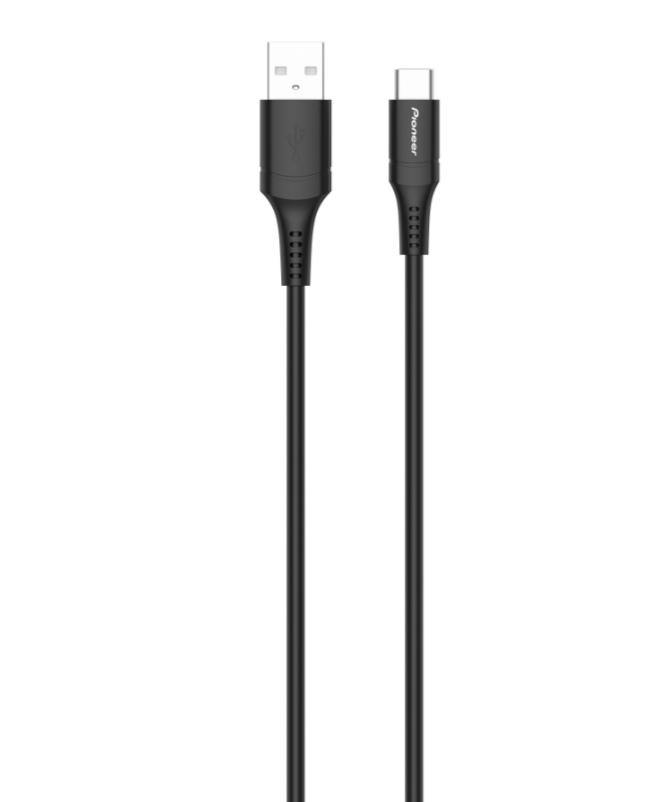 Pioneer CD-U5110AC USB Type-A to USB Type-C Silicone Charging Cable 1 Metre