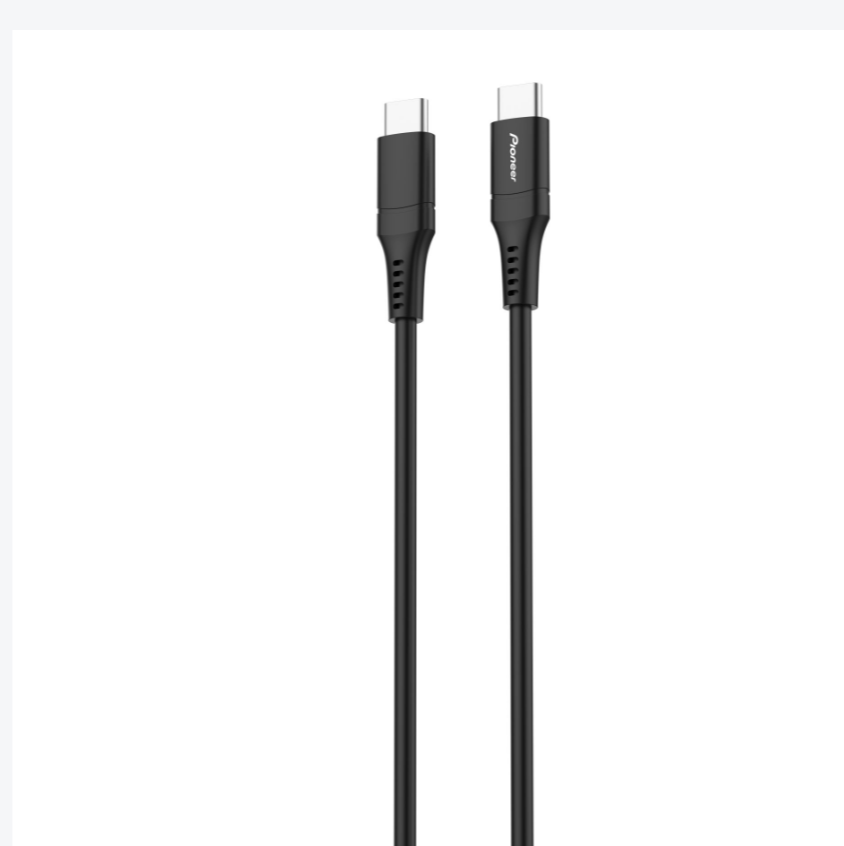 Pioneer CD-U5210CC USB Type-C to USB Type-C Silicone Charging Cable 1 Metre