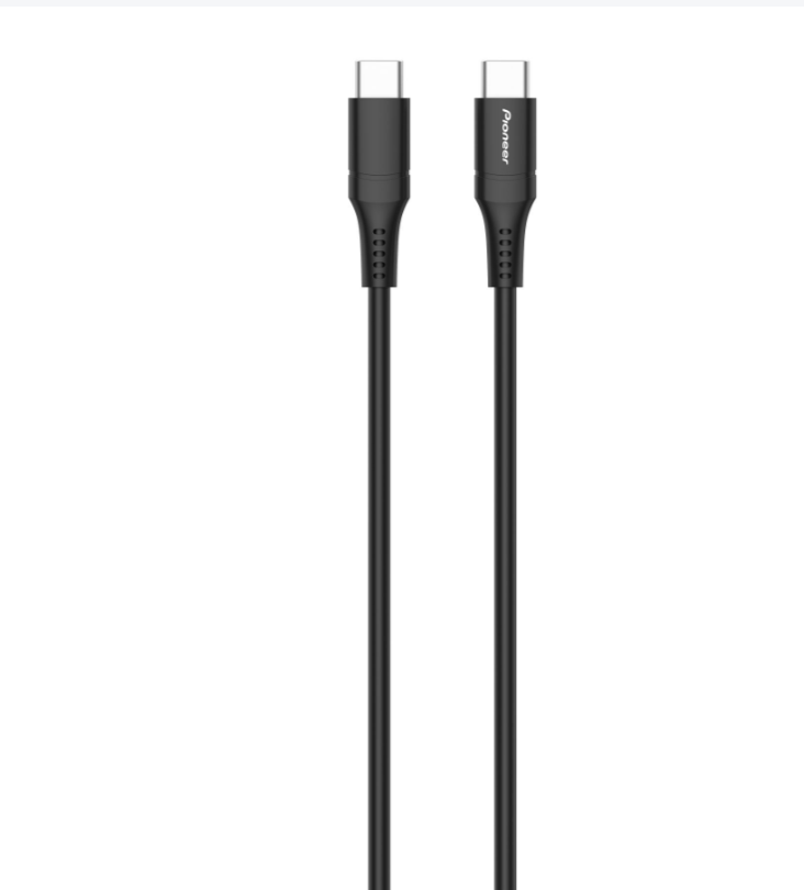 Pioneer CD-U5210CC USB Type-C to USB Type-C Silicone Charging Cable 1 Metre